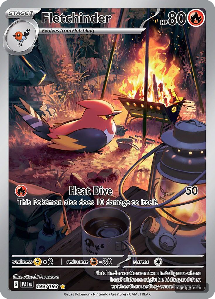 Fletchinder — the most valuable Fletchinder card