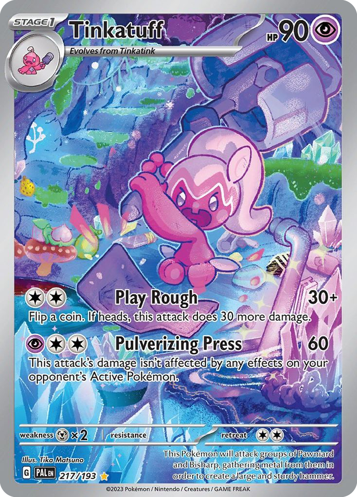 Tinkatuff — the most valuable Tinkatuff card