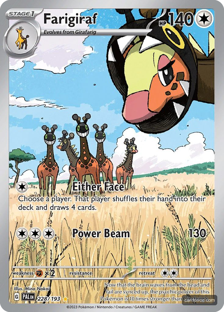 Farigiraf — the most valuable Farigiraf card