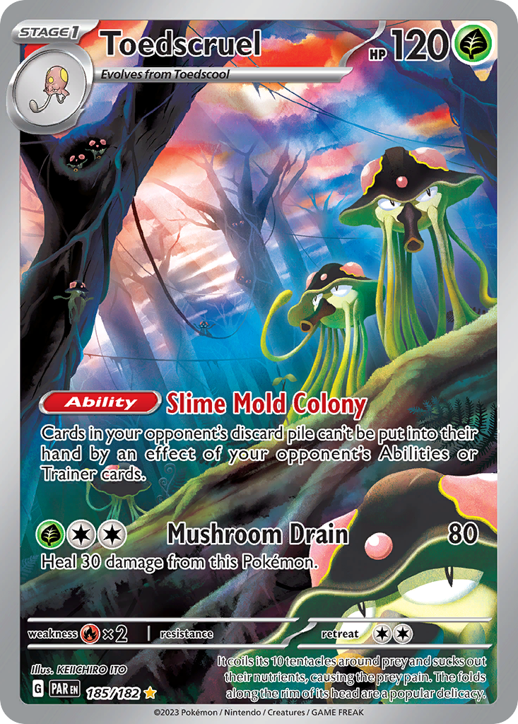 Toedscruel — the most valuable Toedscruel card