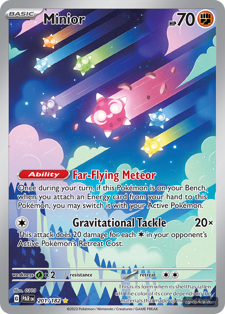 Minior — the most valuable Minior card