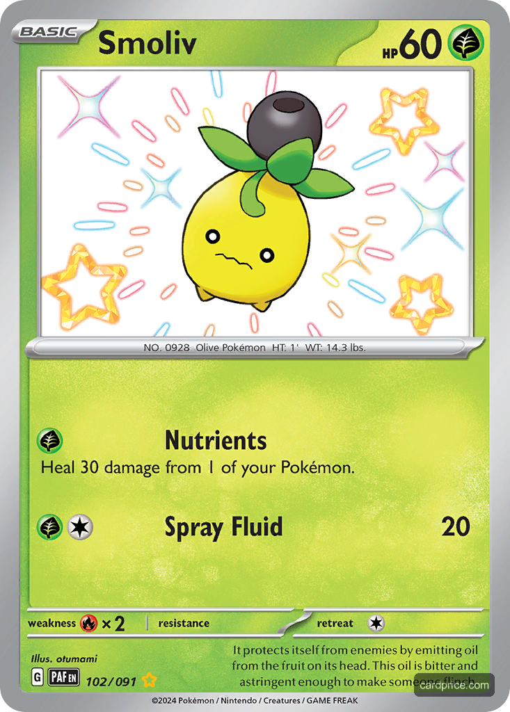 Smoliv — the most valuable Smoliv card