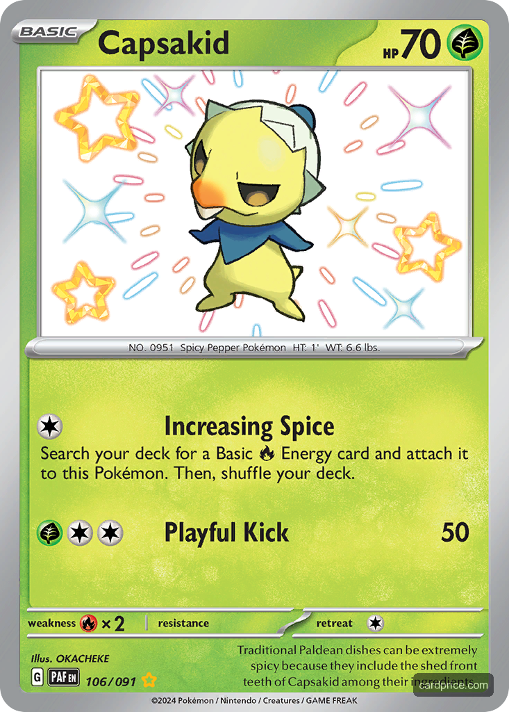 Capsakid — the most valuable Capsakid card