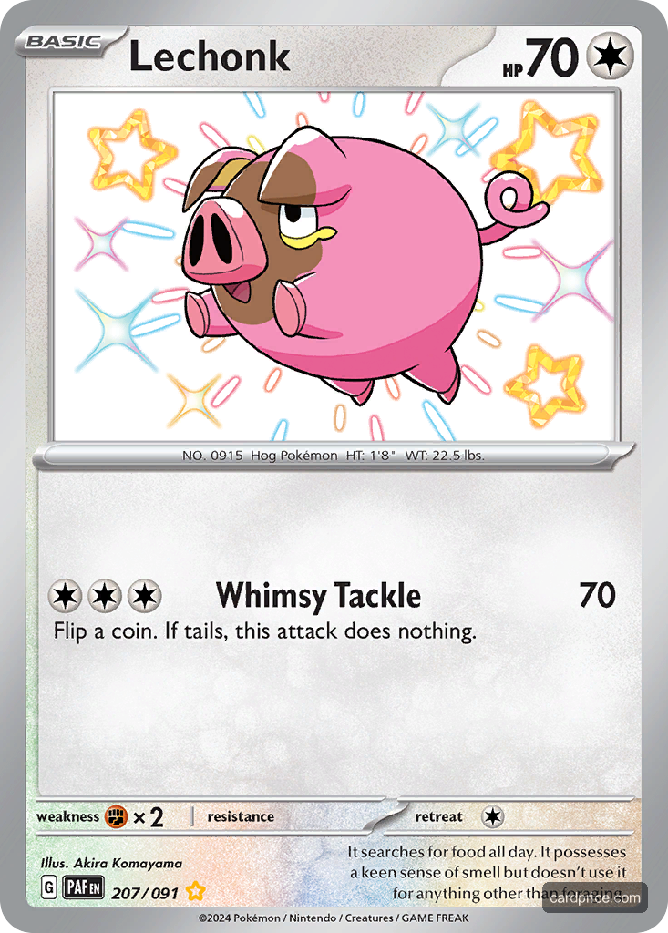 Lechonk — the most valuable Lechonk card