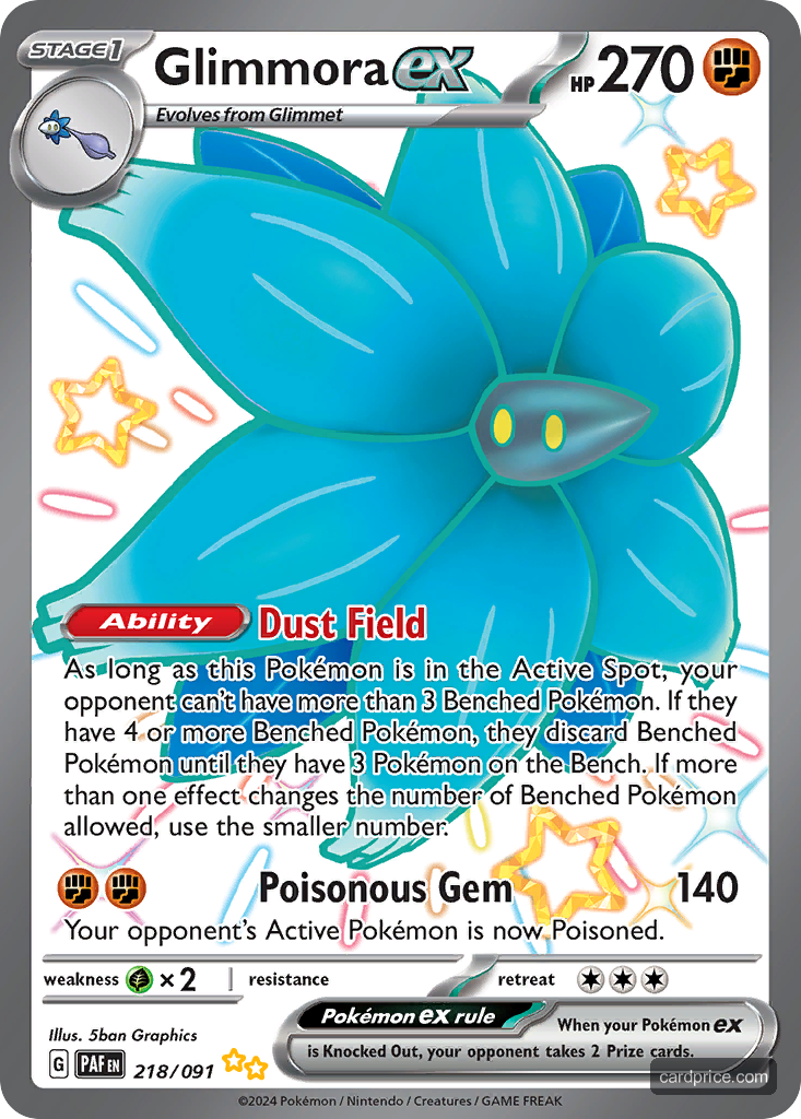 Glimmora ex — the most valuable Glimmora card