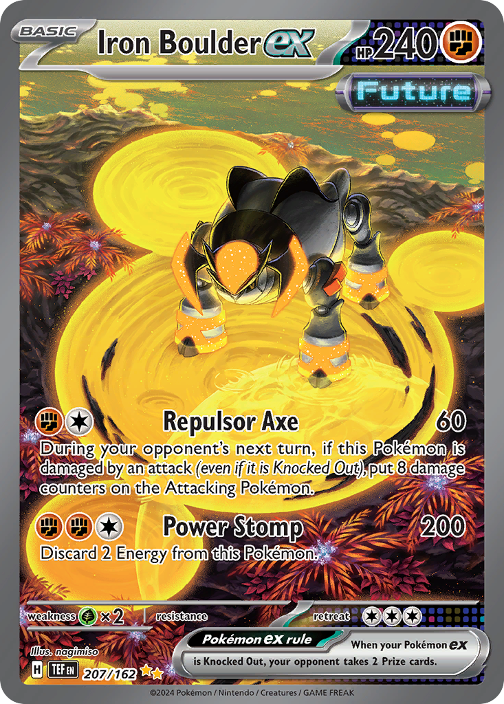 Iron Boulder ex — the most valuable Iron Boulder card