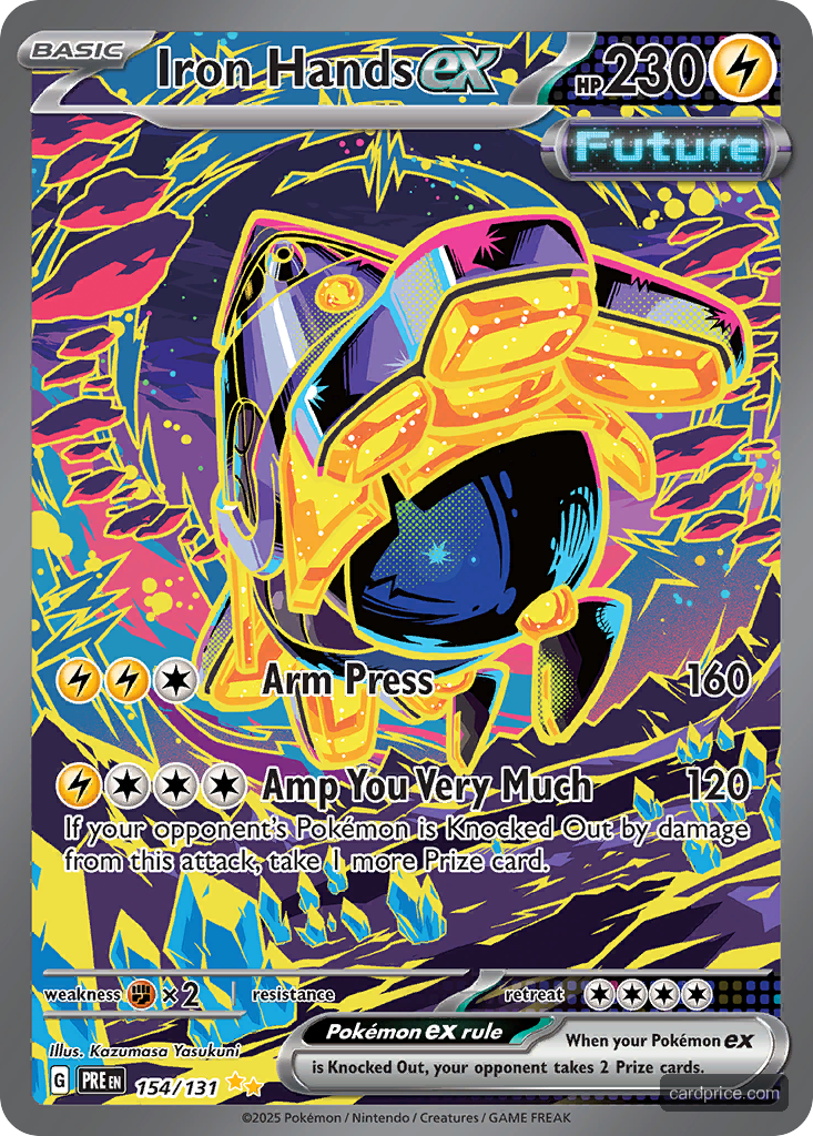 Iron Hands ex — the most valuable Iron Hands card