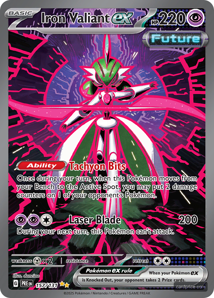 Iron Valiant ex — the most valuable Iron Valiant card