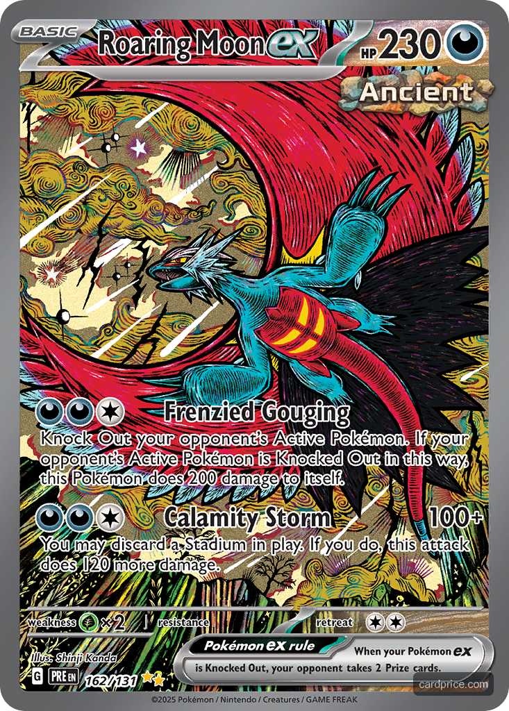 Roaring Moon ex — the most valuable Roaring Moon card