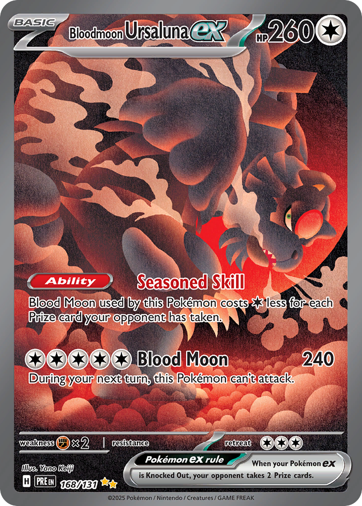 Bloodmoon Ursaluna ex — the most valuable Ursaluna card