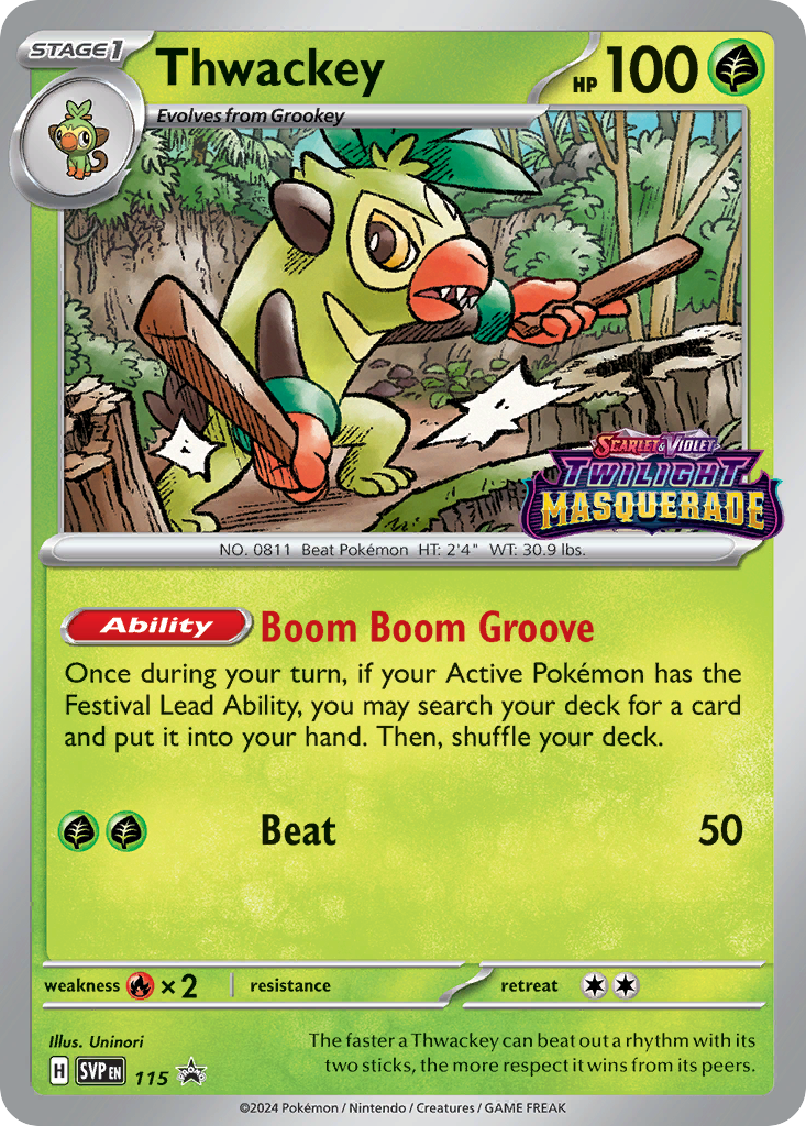 Thwackey — the most valuable Thwackey card