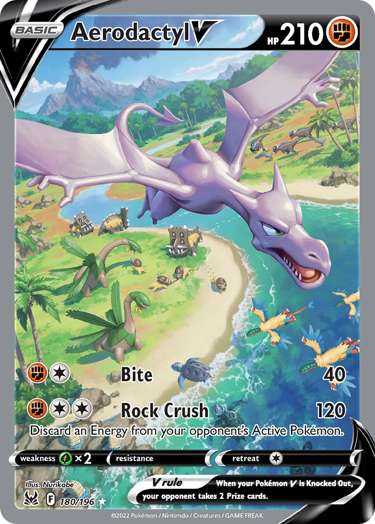 Aerodactyl V — the most valuable Aerodactyl card