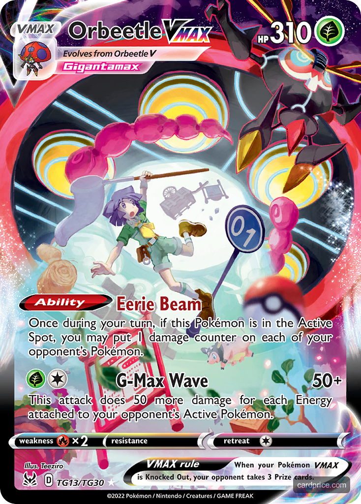 Orbeetle VMAX — the most valuable Orbeetle card