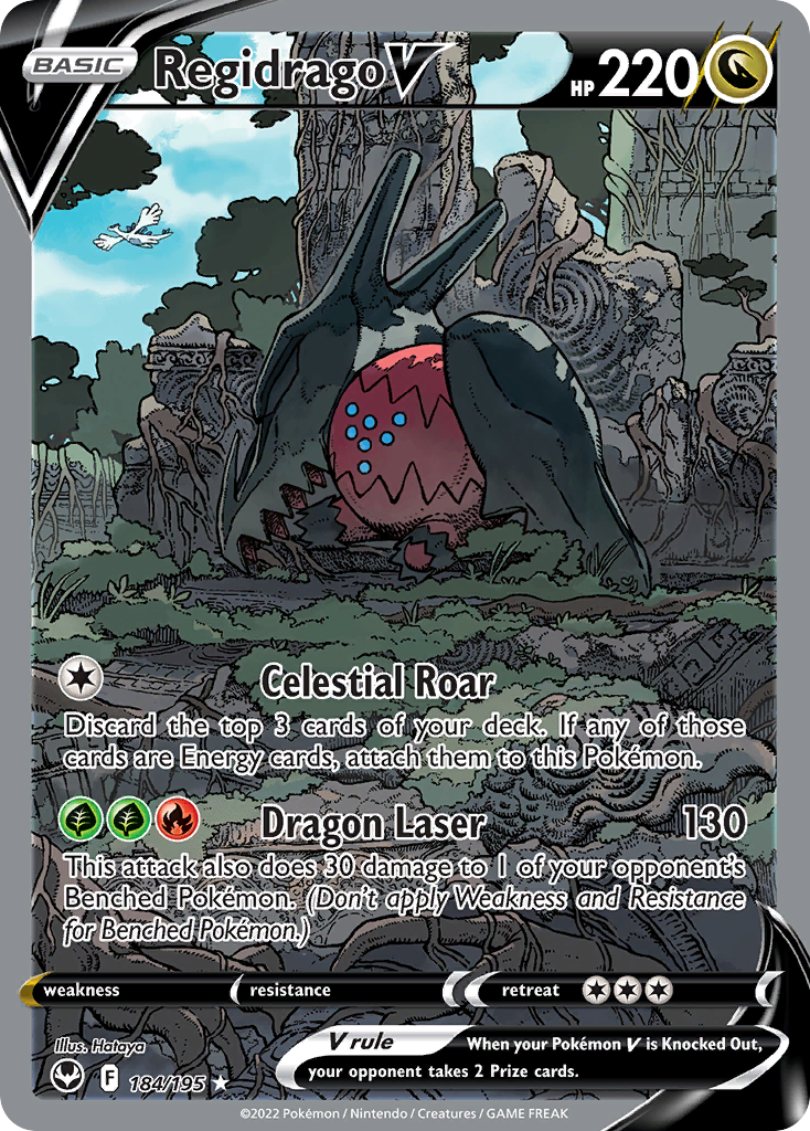 Regidrago V — the most valuable Regidrago card