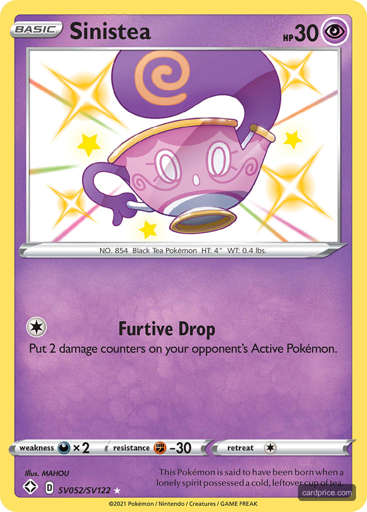 Sinistea — the most valuable Sinistea card