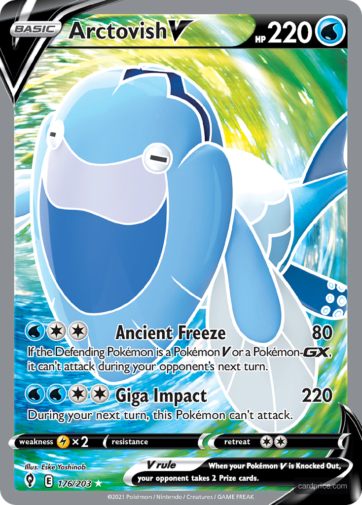 Arctovish V — the most valuable Arctovish card