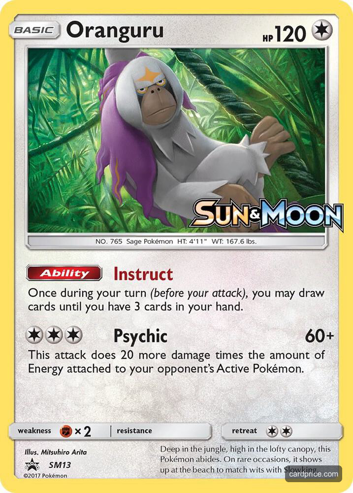Oranguru - SM13 — the most valuable Oranguru card