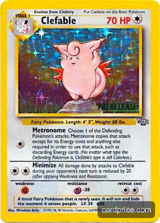 Clefable — the most valuable Clefable card