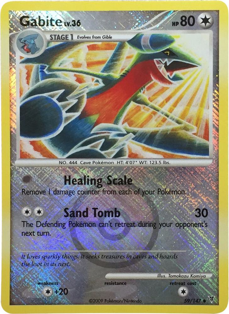 Gabite — the most valuable Gabite card