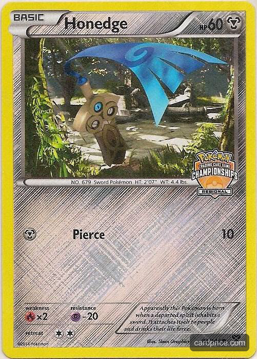 Honedge — the most valuable Honedge card