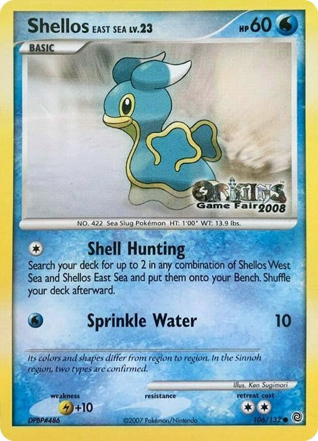Shellos East Sea — the most valuable Shellos card