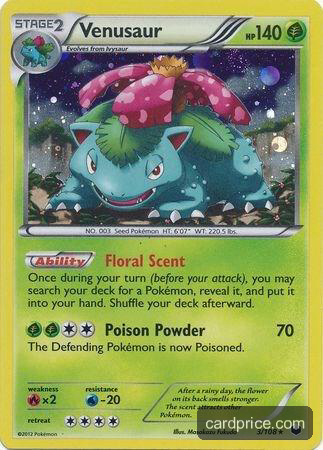 Venusaur — the most valuable Venusaur card