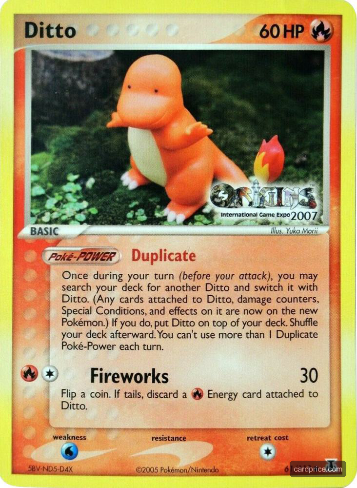 Ditto — the most valuable Ditto card