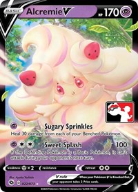 Alcremie V — the most valuable Alcremie card