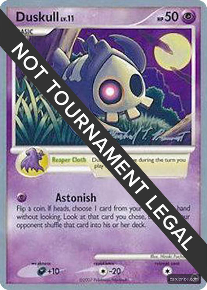 Duskull - 2010 — the most valuable Duskull card