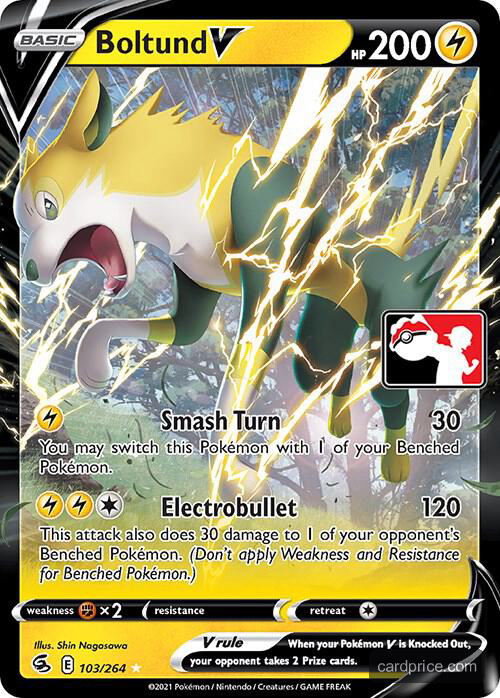 Boltund V — the most valuable Boltund card