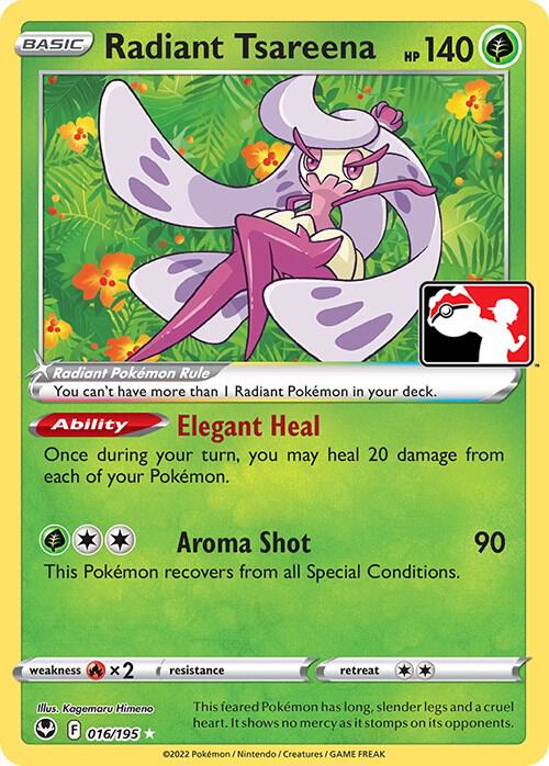 Radiant Tsareena — the most valuable Tsareena card
