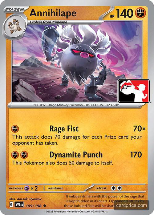 Annihilape — the most valuable Annihilape card