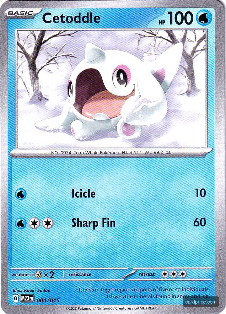 Cetoddle — the most valuable Cetoddle card