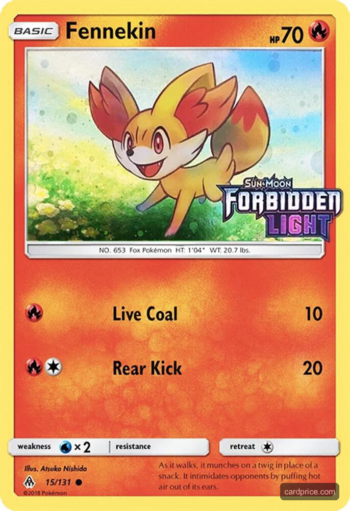 Fennekin — the most valuable Fennekin card