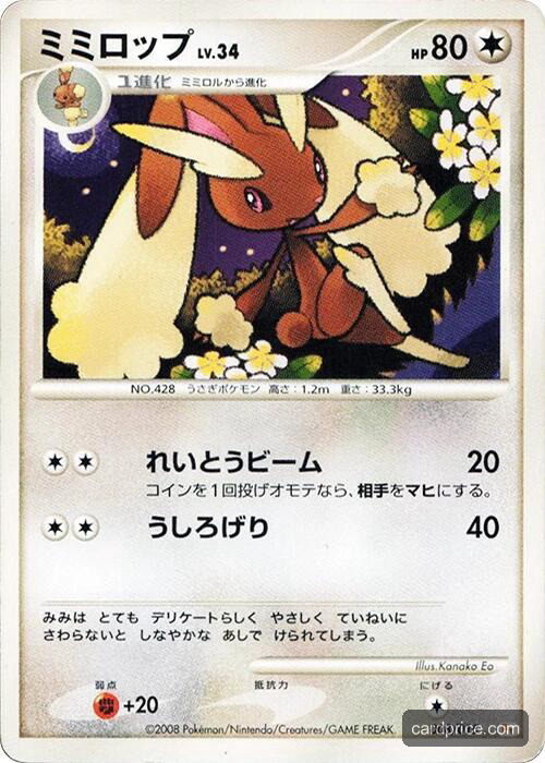 Lopunny — the most valuable Lopunny card