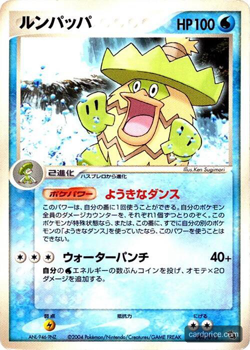Ludicolo — the most valuable Ludicolo card