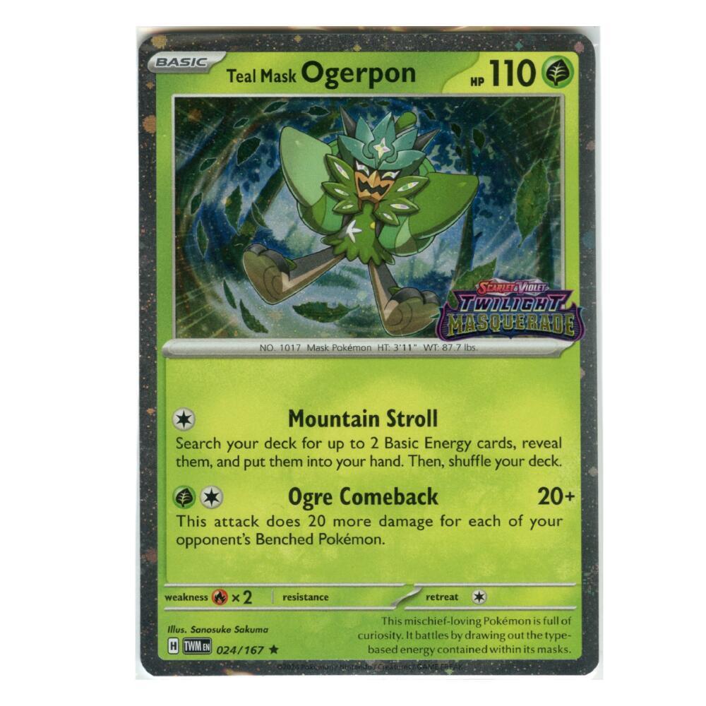 Teal Mask Ogerpon — the most valuable Ogerpon card