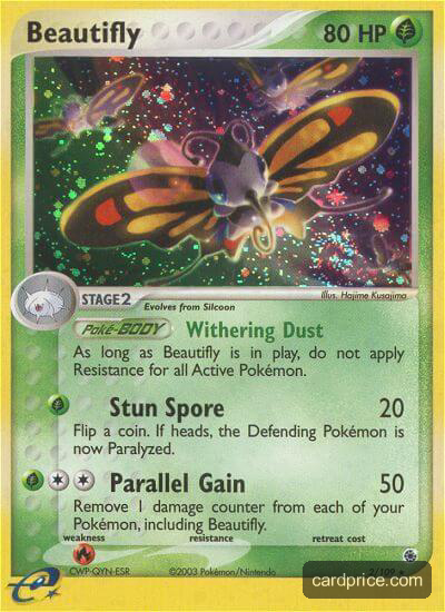 Beautifly — the most valuable Beautifly card