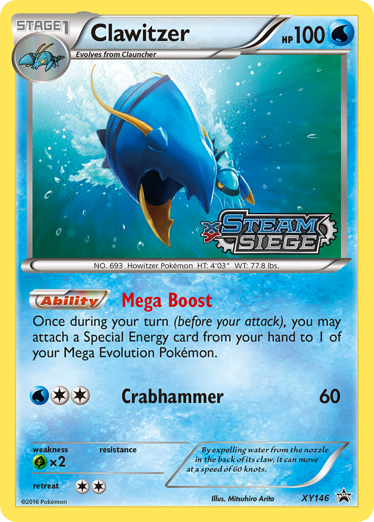 Clawitzer — the most valuable Clawitzer card