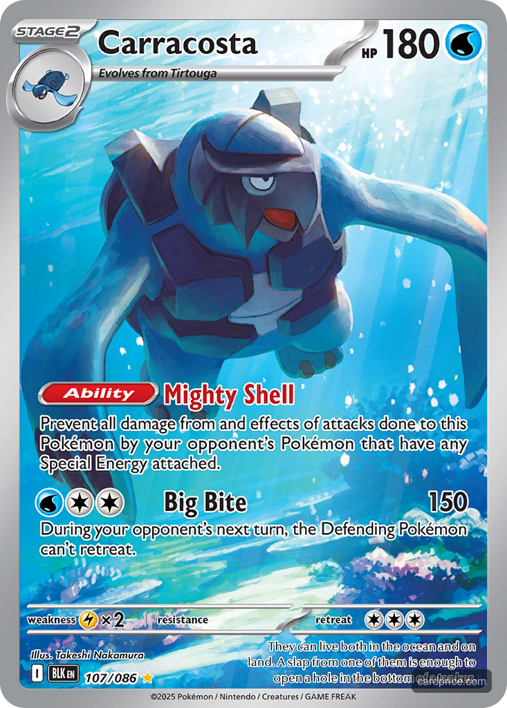 Carracosta — the most valuable Carracosta card