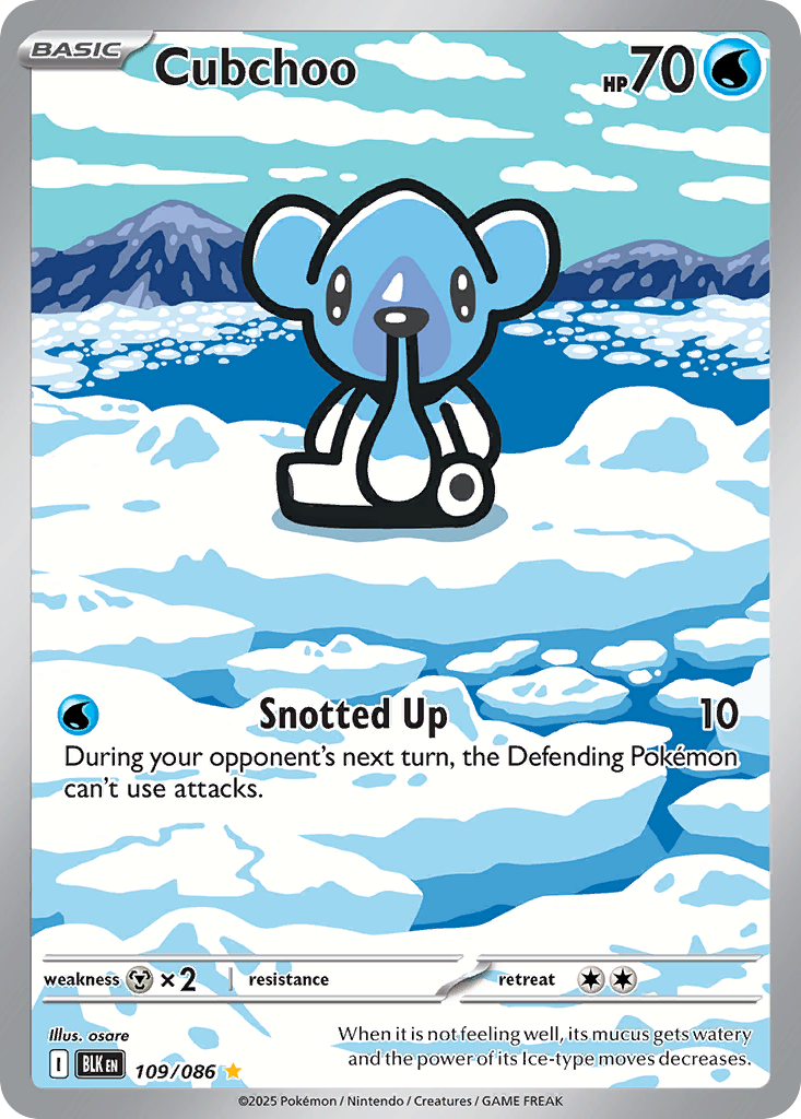 Cubchoo — the most valuable Cubchoo card
