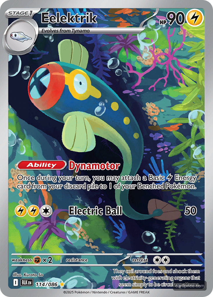 Eelektrik — the most valuable Eelektrik card