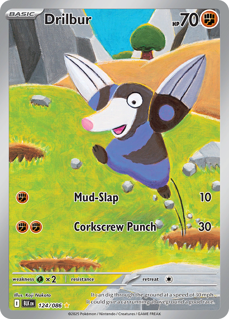Drilbur — the most valuable Drilbur card