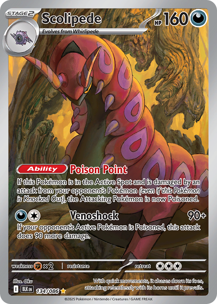 Scolipede — the most valuable Scolipede card
