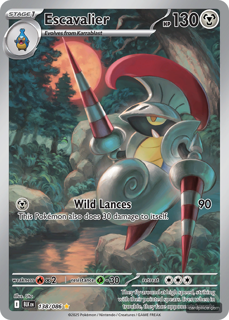 Escavalier — the most valuable Escavalier card