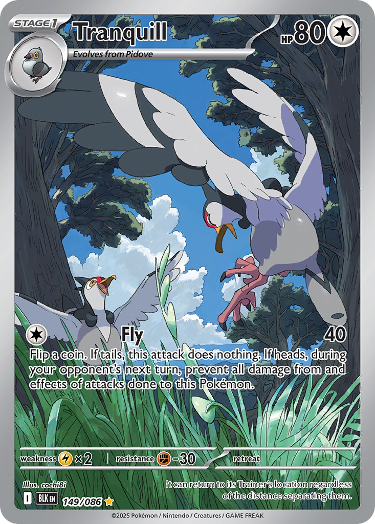 Tranquill — the most valuable Tranquill card