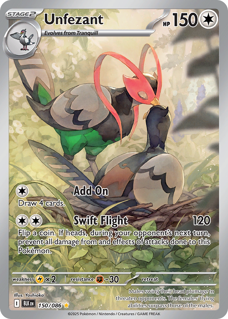 Unfezant — the most valuable Unfezant card