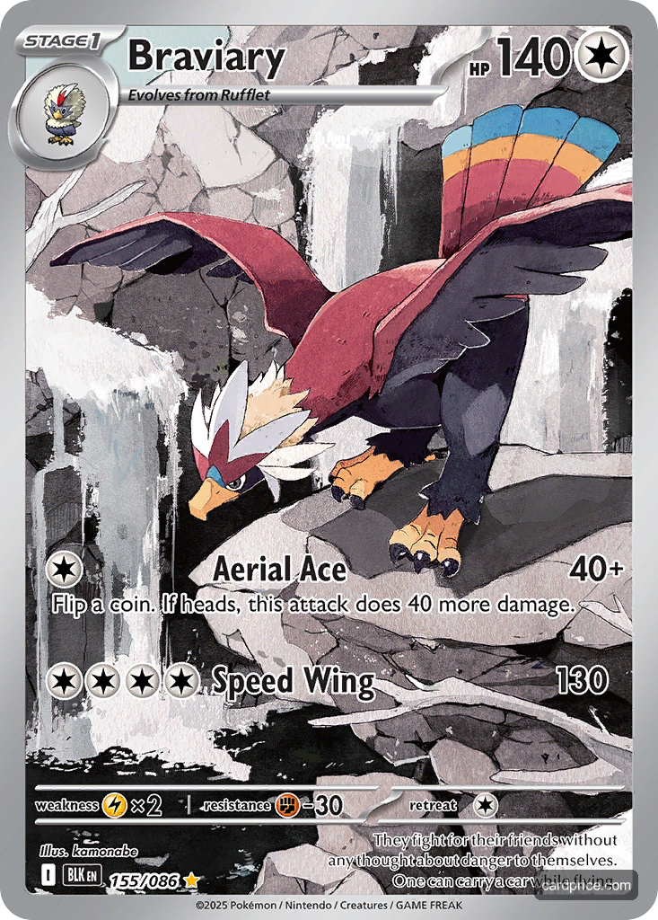Braviary — the most valuable Braviary card