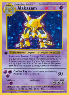 Alakazam Base #1
