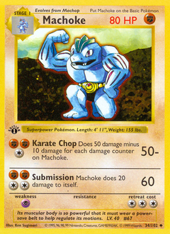Machoke #34 PSA 10